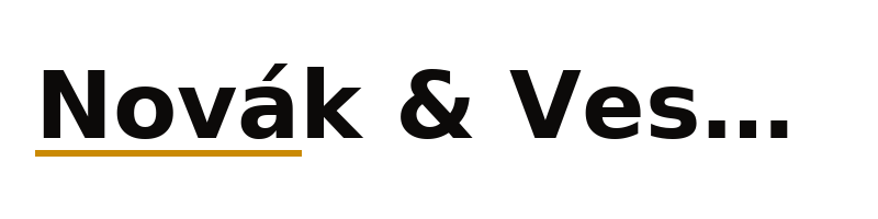 Novák & Veselý logo